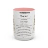 15oz Tenterfield Terrier Mug, Pink, front view