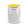 15oz Tenterfield Terrier Mug, Yellow, front view