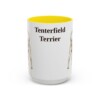 15oz Tenterfield Terrier Mug, Yellow, front view