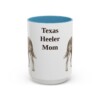 15oz-texas-heeler-mug-mom-light-blue 15oz Texas Heeler Dog Mom Mug, Light Blue, front view