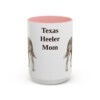 15oz-texas-heeler-mug-mom-pink 15oz Texas Heeler Dog Mom Mug, Pink, front view