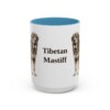 15oz-tibetan-mastiff-mug-light-blue 15oz Tibetan Mastiff Mug, Light Blue, front view