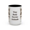 15oz-toy-fox-terrier-mug-humor-black-front 15oz Funny Toy Fox Terrier Mug, Black, front view