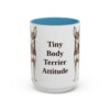 15oz-toy-fox-terrier-mug-humor-light-blue 15oz Funny Toy Fox Terrier Mug, Light Blue, front view
