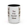 15oz-toy-fox-terrier-mug-mom-black-front 15oz Toy Fox Terrier Dog Mom Mug, Black, front view