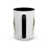 15oz Toy Fox Terrier Mug, Black, back view