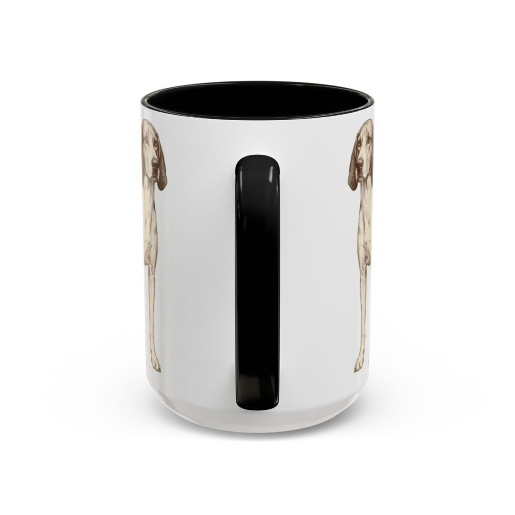 15oz-treeing-walker-coonhound-mug-humor-black-back 15oz Funny Treeing Walker Coonhound Mug, Black, back view