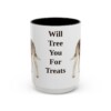 15oz-treeing-walker-coonhound-mug-humor-black-front 15oz Funny Treeing Walker Coonhound Mug, Black, front view