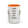 15oz-treeing-walker-coonhound-mug-humor-orange 15oz Funny Treeing Walker Coonhound Mug, Orange, front view