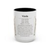 15oz Vizsla Mug, Black, front view