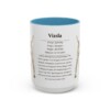15oz Vizsla Mug, Light Blue, front view