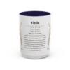 15oz Vizsla Mug, Navy, front view
