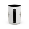 15oz Weimaraner Dog Dad Mug, Black, back view