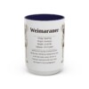 15oz-weimaraner-mug-writeup-navy 15oz Weimaraner Mug, Navy, front view