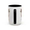 15oz Welsh Springer Spaniel Mug, Black, back view
