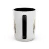 15oz Funny West Highland White Terrier Mug, Black, back view