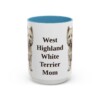 15oz-west-highland-white-terrier-mug-mom-light-blue 15oz West Highland White Terrier Dog Mom Mug, Light Blue, front view