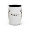 15oz-westiepoo-mug-black-front 15oz Westiepoo Mug, Black, front view