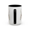 15oz Funny Westiepoo Mug, Black, back view