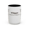 15oz-whippet-mug-latin-black-front 15oz Whippet Latin Mug, Black, front view