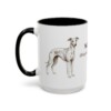 15oz-whippet-mug-latin-black-left 15oz Whippet Latin Mug, Black, left side view
