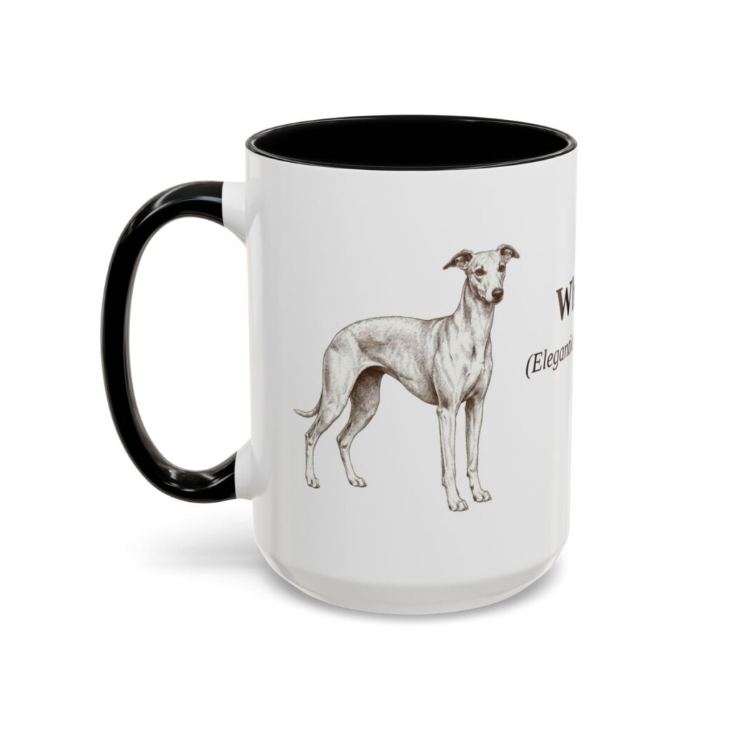 15oz-whippet-mug-latin-black-left 15oz Whippet Latin Mug, Black, left side view