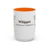 15oz-whippet-mug-latin-orange 15oz Whippet Latin Mug, Orange, front view