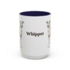 15oz Whippet Mug, Navy, front view