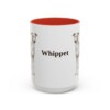 15oz Whippet Mug, Red, front view