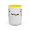 15oz Whippet Mug, Yellow, front view