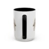 15oz Funny Whoodle Mug, Black, back view