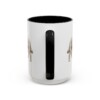 15oz Whoodle Latin Mug, Black, back view
