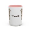 15oz Whoodle Mug, Pink, front view
