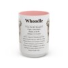 15oz Whoodle Mug, Pink, front view