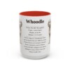 15oz Whoodle Mug, Red, front view