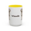 15oz Whoodle Mug, Yellow, front view
