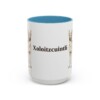 15oz Xoloitzcuintli Mug, Light Blue, front view