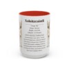 15oz-xoloitzcuintli-mug-writeup-red 15oz Xoloitzcuintli Mug, Red, front view