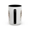15oz Yakutian Laika Mug, Black, back view
