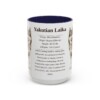 15oz Yakutian Laika Mug, Navy, front view