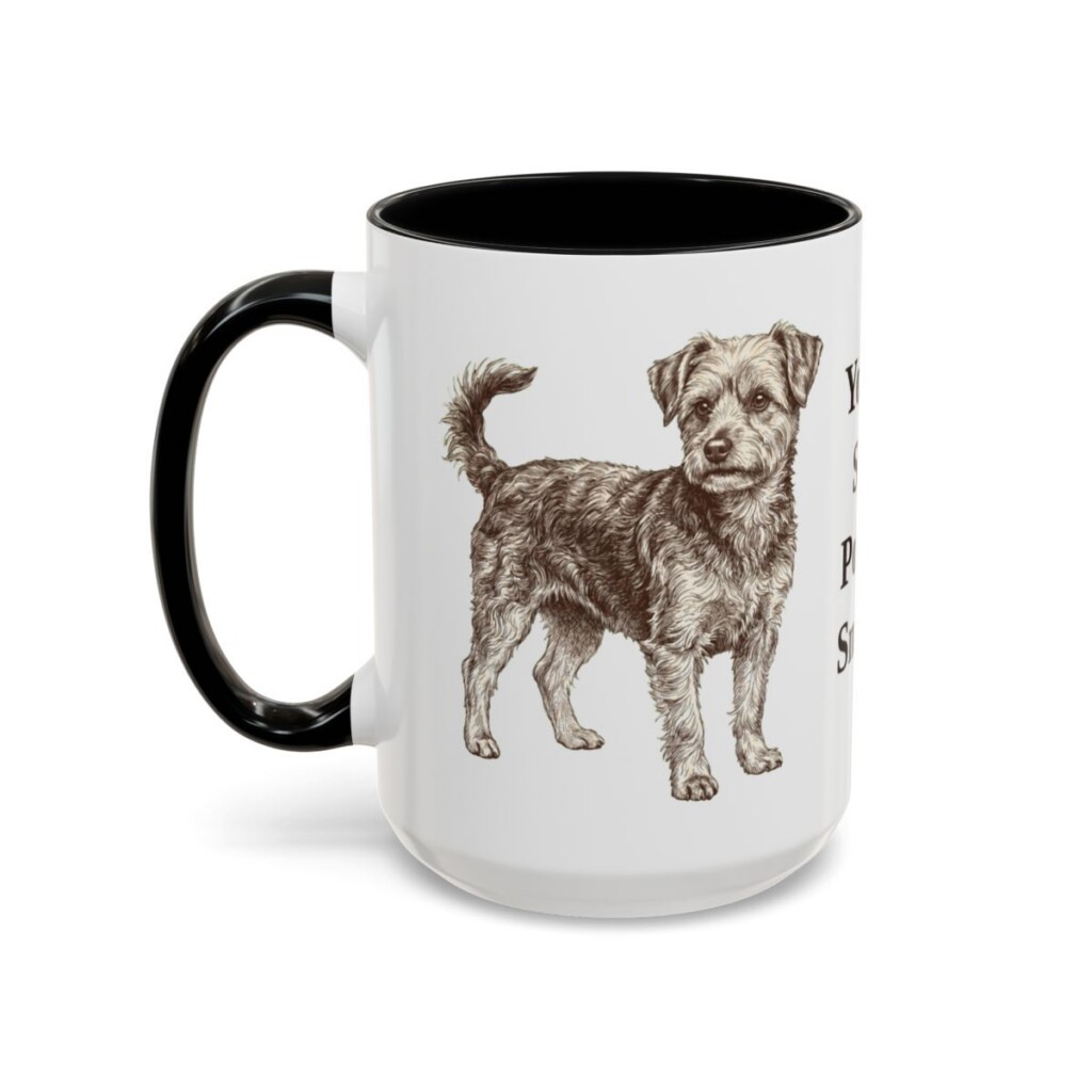 15oz-yorkipoo-mug-humor-black-left 15oz Funny Yorkipoo Mug, Black, left side view