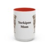 15oz-yorkipoo-mug-mom-red 15oz Yorkipoo Dog Mom Mug, Red, front view