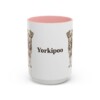 15oz Yorkipoo Mug, Pink, front view