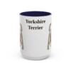15oz Yorkshire Terrier Mug, Navy, front view