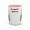 15oz Yorkshire Terrier Mug, Pink, front view