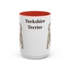 15oz Yorkshire Terrier Mug, Red, front view