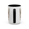 15oz Yorkshire Terrier Mug, Black, back view