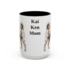 15oz Kai Ken Dog Mom Mug, Vintage Sketch Coffee Mug, Dog Mom Gift