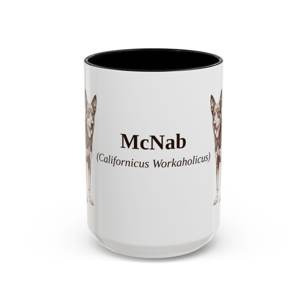 15oz McNab Latin Mug, Vintage Dog Coffee Mug, Dog Lover Gift