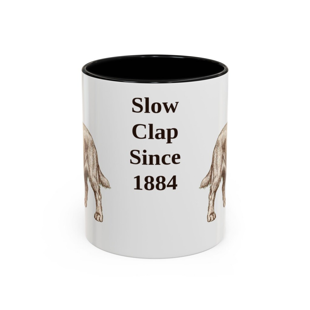 11oz Funny Sussex Spaniel Mug, Vintage Dog Coffee Mug, Dog Lover Gift